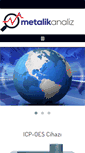 Mobile Screenshot of metalikanaliz.com